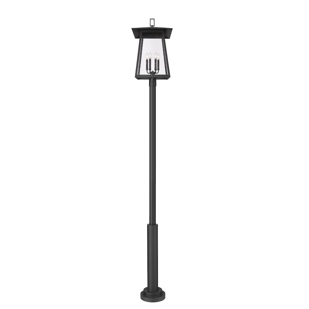 Z-Lite 6 Light Outdoor Post Mounted Fixture. Picture 3