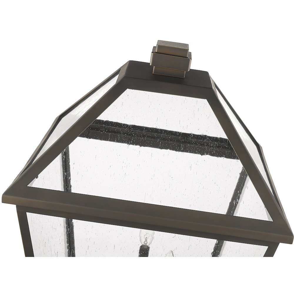 Z-Lite 4 Light Outdoor Post Mounted Fixture. Picture 4