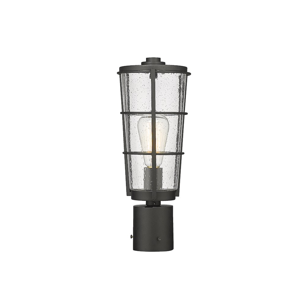 Z-Lite 1 Light Outdoor Post Mount Fixture. Picture 1