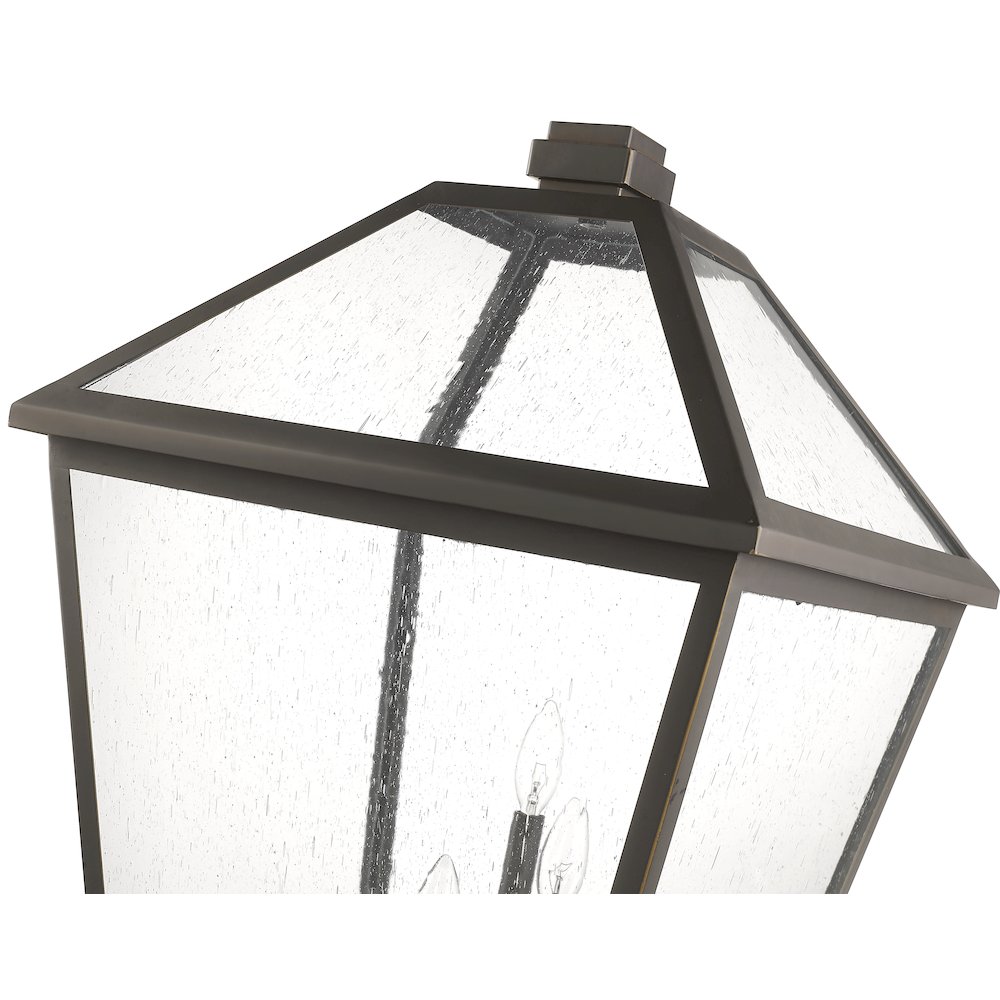 Z-Lite 4 Light Outdoor Post Mounted Fixture. Picture 4