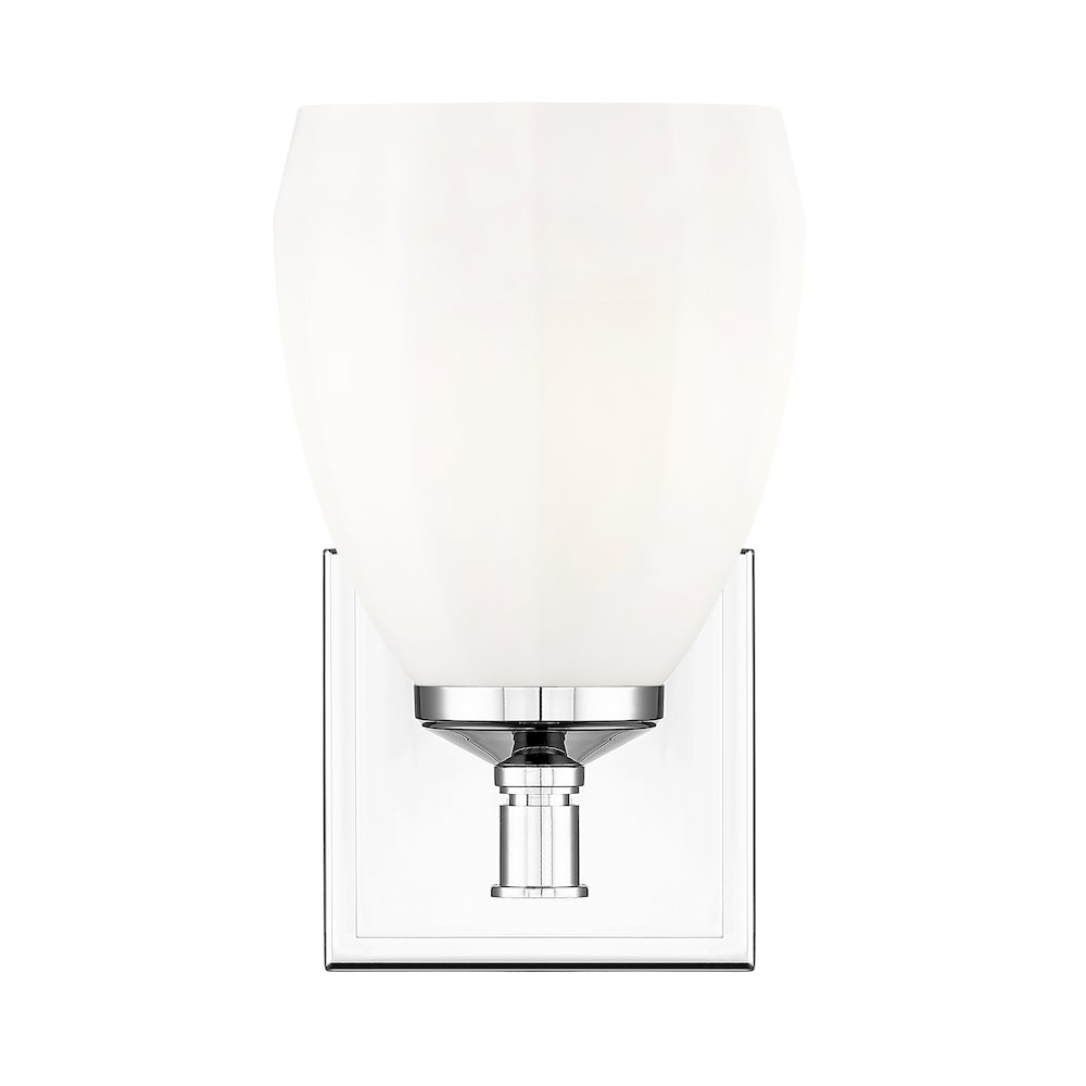 Z-Lite Oren 1 Light Vanity in Chrome  color, Steel frame. Picture 2
