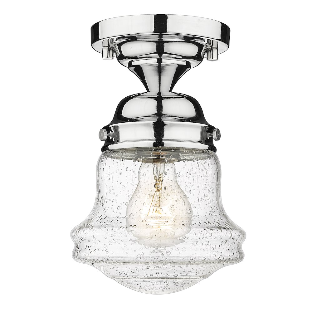 Z-Lite 1 Light Flush Mount. Picture 1