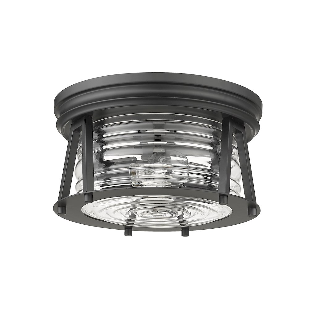 Z-Lite 2 Light Flush Mount. Picture 5