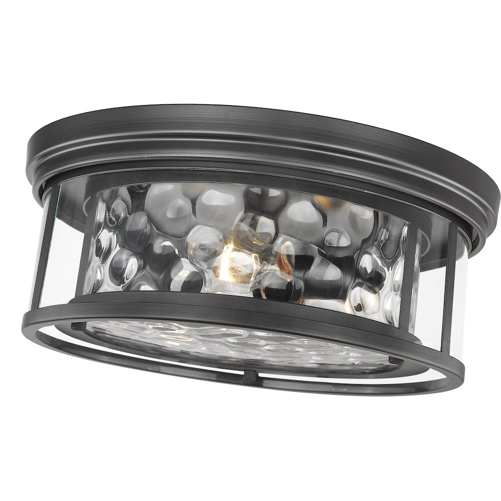 Z-Lite 3 Light Flush Mount. Picture 4