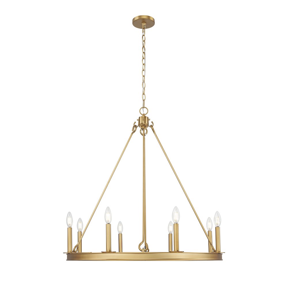 Z-Lite 8 Light Chandelier. Picture 2