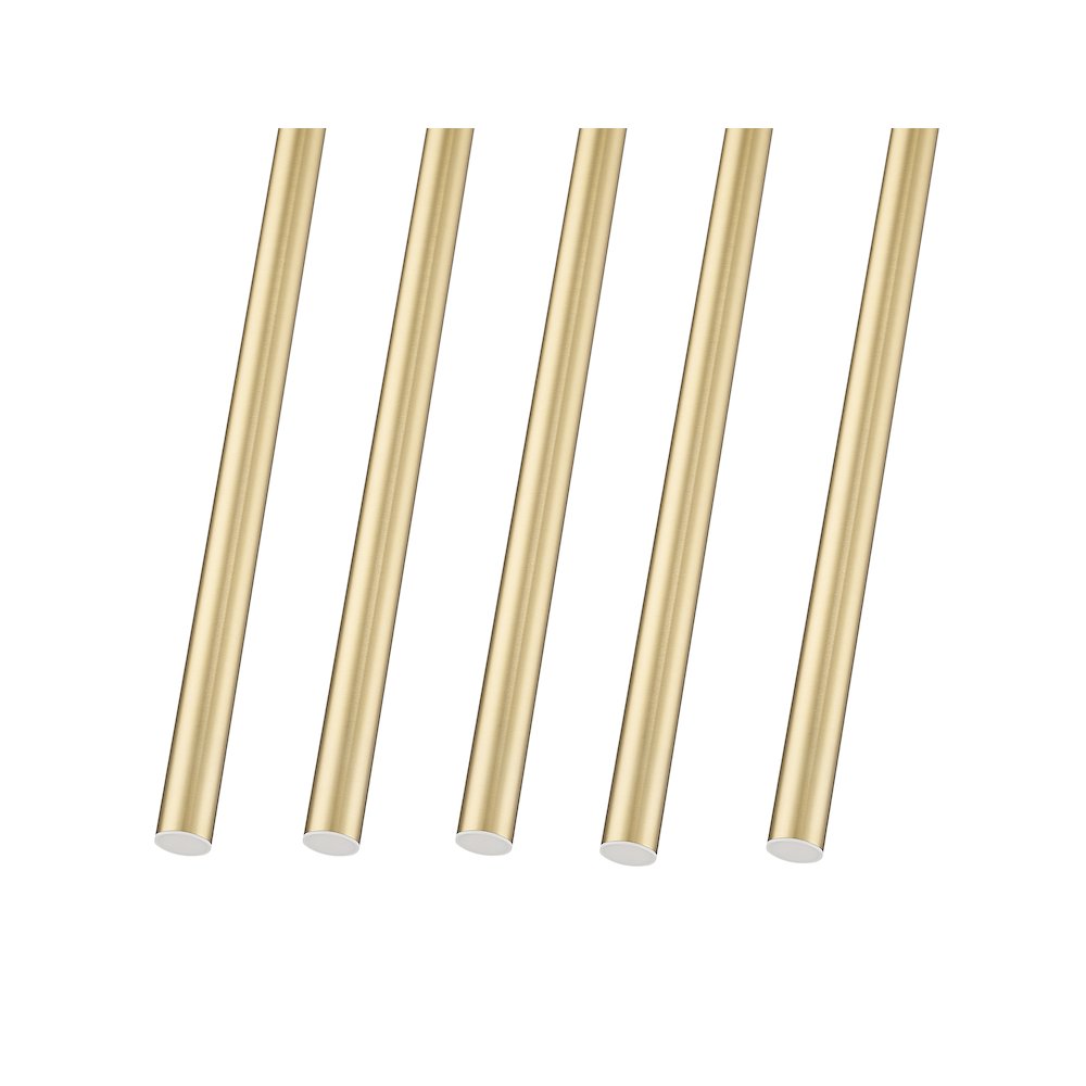 Z-Lite 5 Light Linear Chandelier. Picture 4