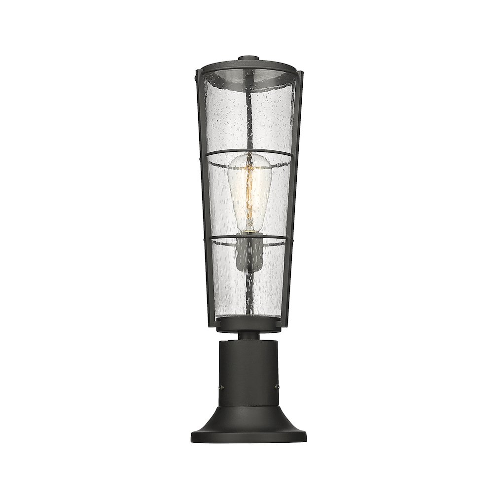Z-Lite 1 Light Outdoor Pier Mounted Fixture. Picture 3