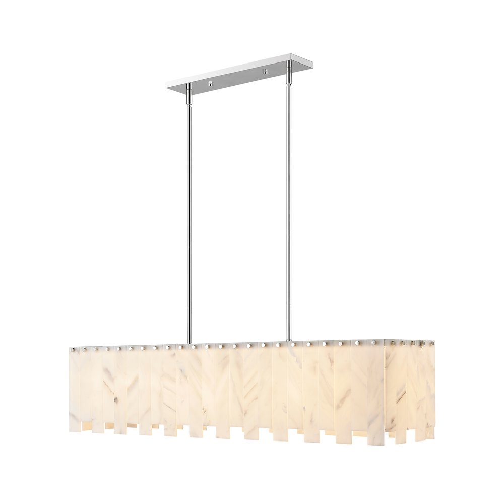 Z-Lite 7 Light Linear Chandelier. Picture 1
