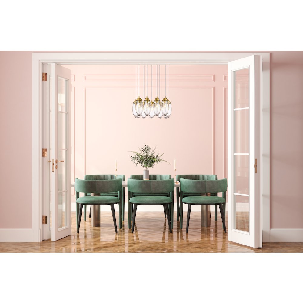 Z-Lite 11 Light Chandelier. Picture 6