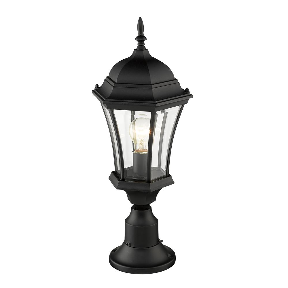1 Light Outdoor Pier Mounted Fixture. Picture 2