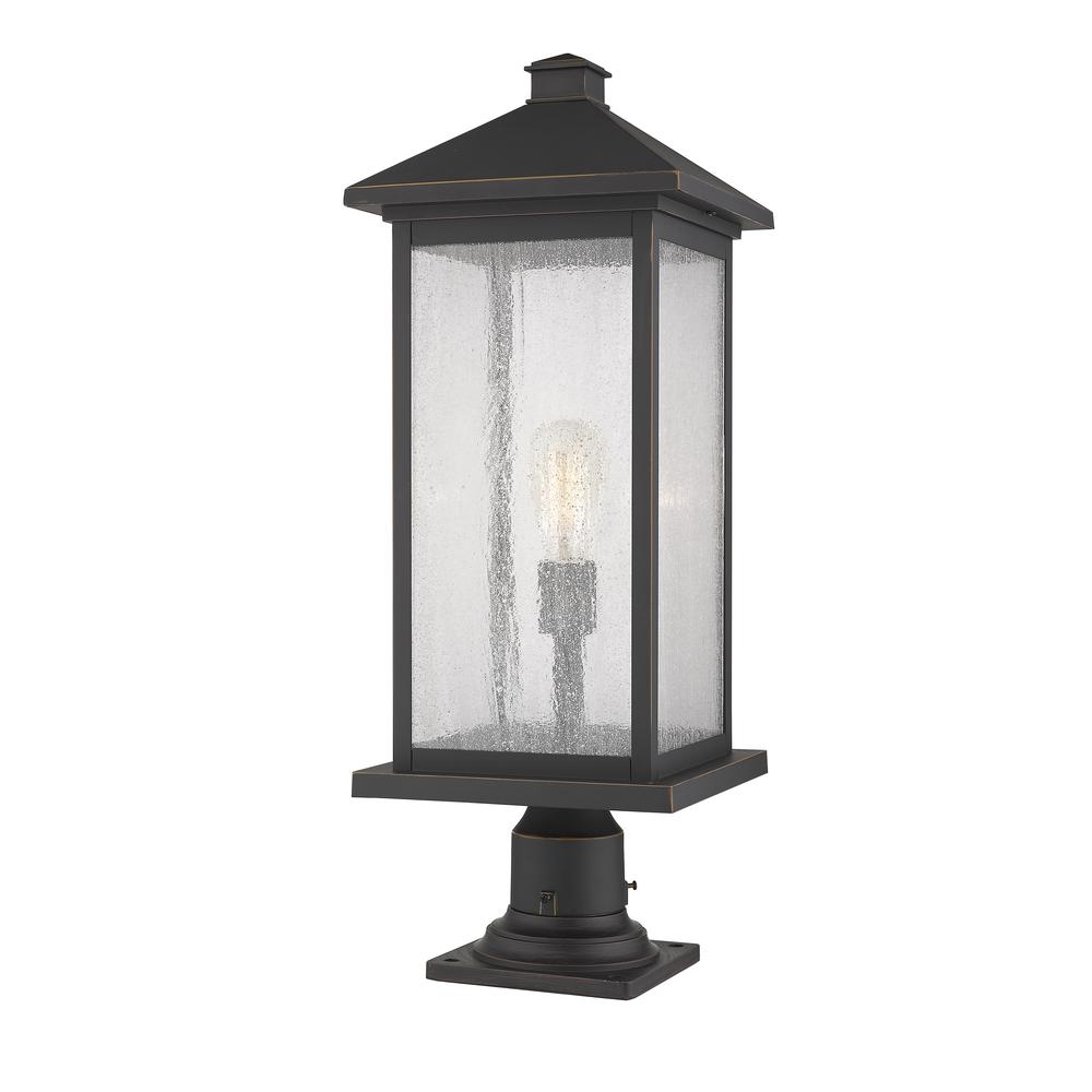 1 Light Outdoor Pier Mounted Fixture. Picture 3