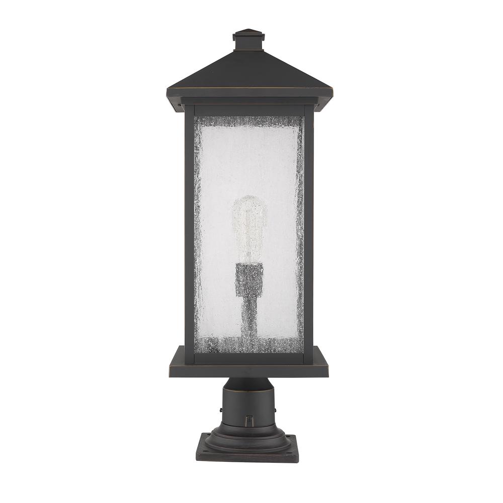 1 Light Outdoor Pier Mounted Fixture. Picture 5