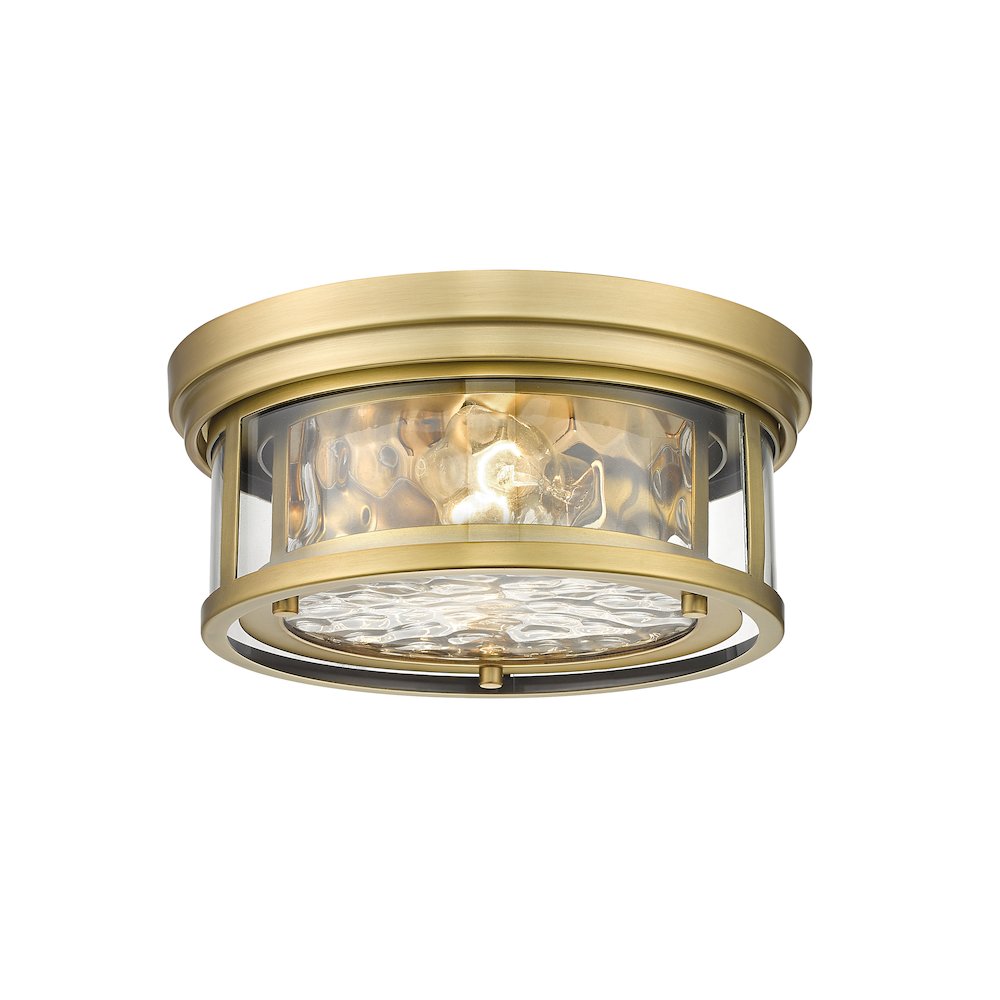 Z-Lite 2 Light Flush Mount. Picture 1