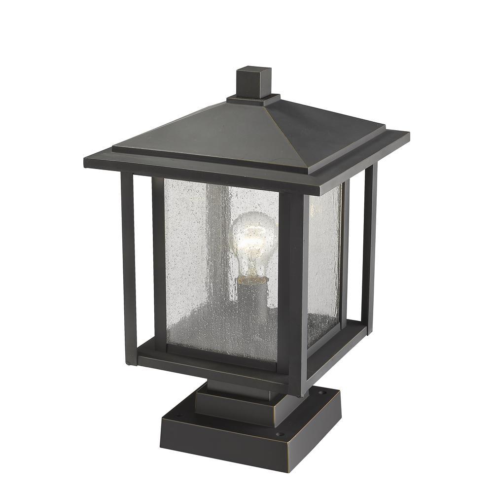 1 Light Outdoor Pier Mounted Fixture. Picture 3