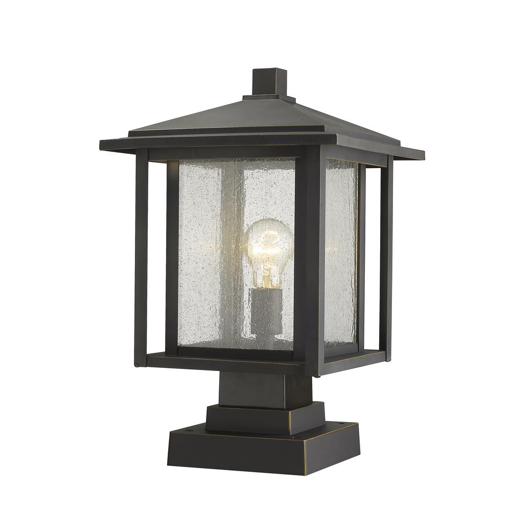 1 Light Outdoor Pier Mounted Fixture. Picture 4
