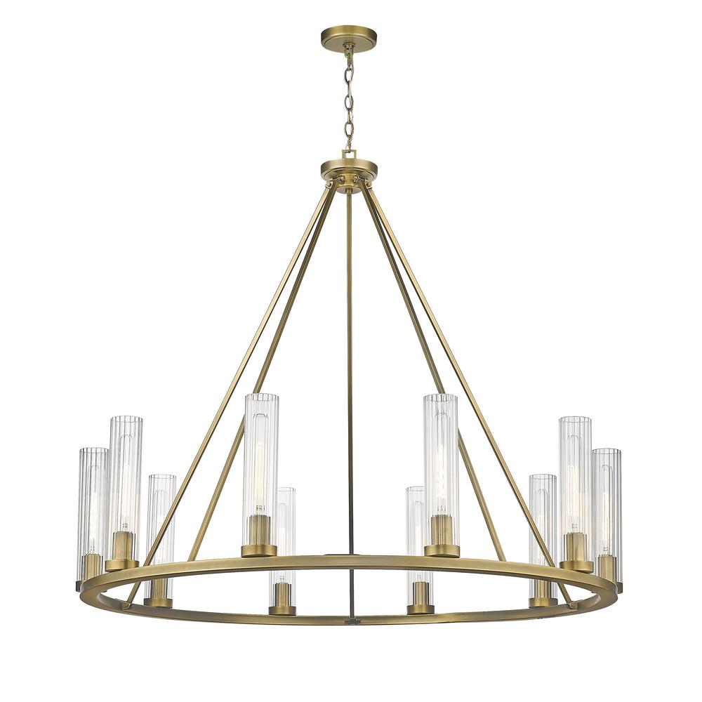 10 Light Chandelier. Picture 1