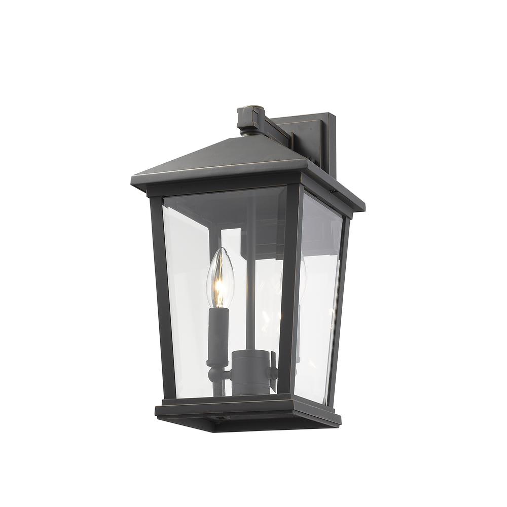 2 Light Outdoor Wall Light. Picture 3