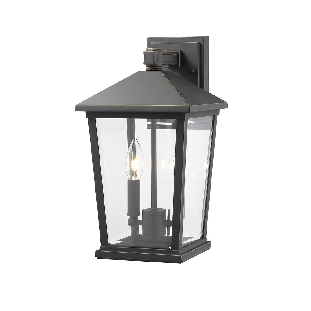 2 Light Outdoor Wall Light. Picture 4