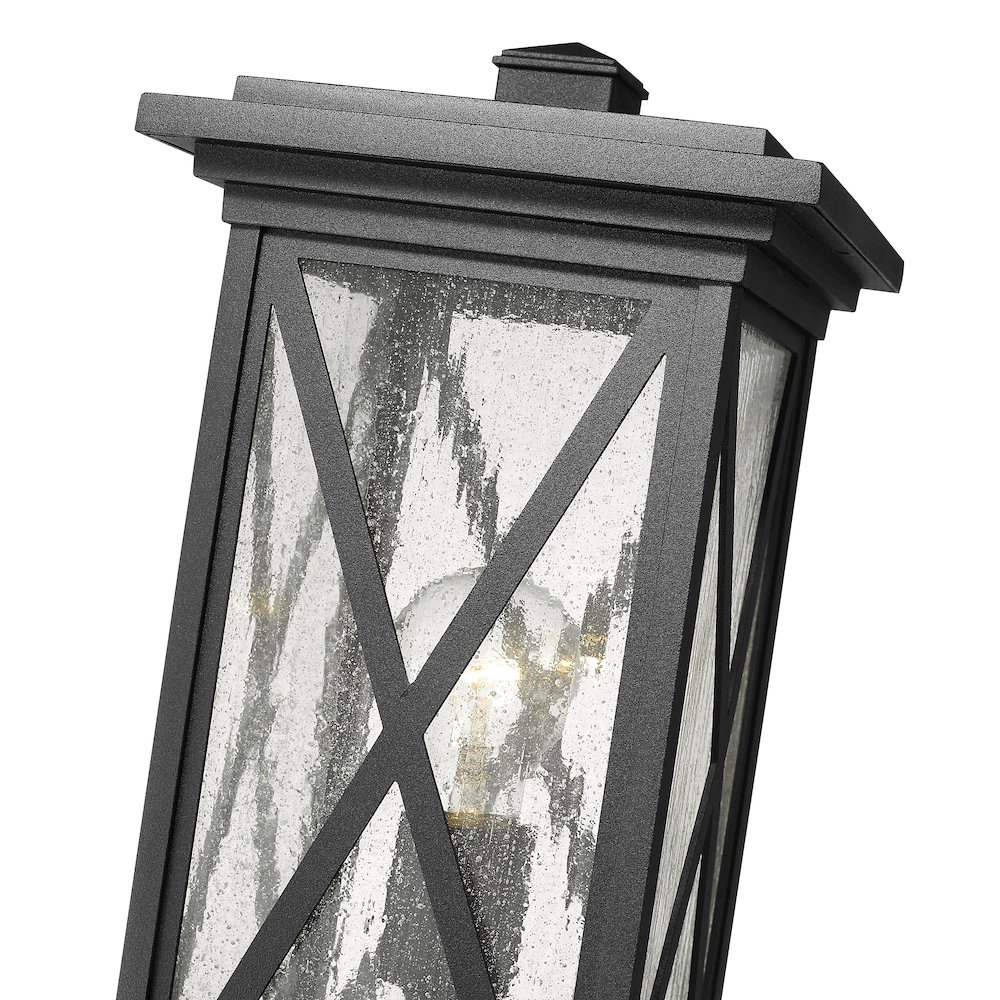 Z-Lite 1 Light Outdoor Pier Mounted Fixture. Picture 4