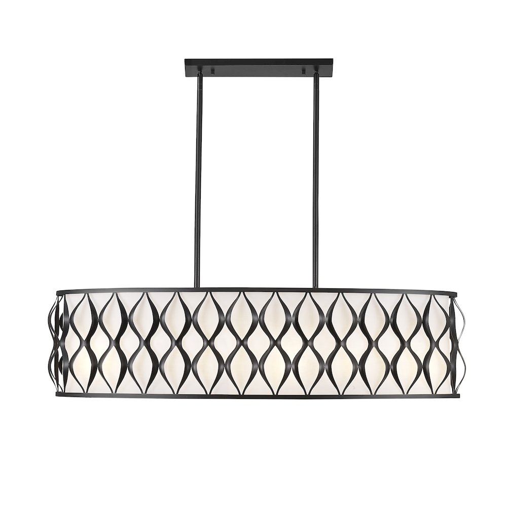 Z-Lite 10 Light Linear Chandelier. Picture 3