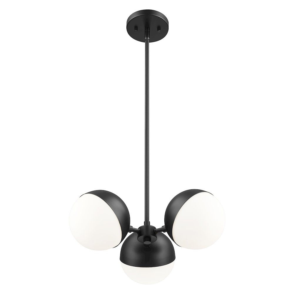 Z-Lite 3 Light Chandelier. Picture 3