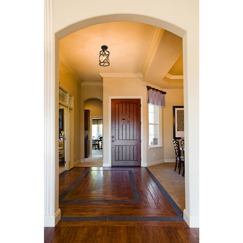 Z-Lite 1 Light Flush Mount. Picture 6
