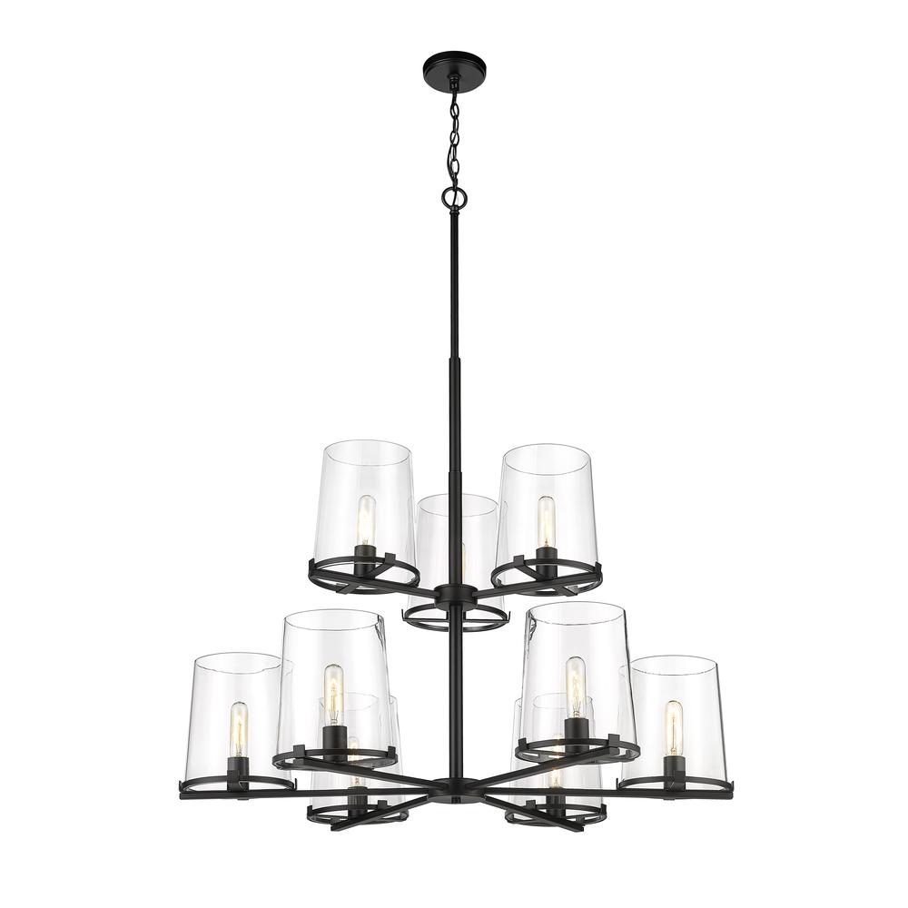 9 Light Chandelier. Picture 1