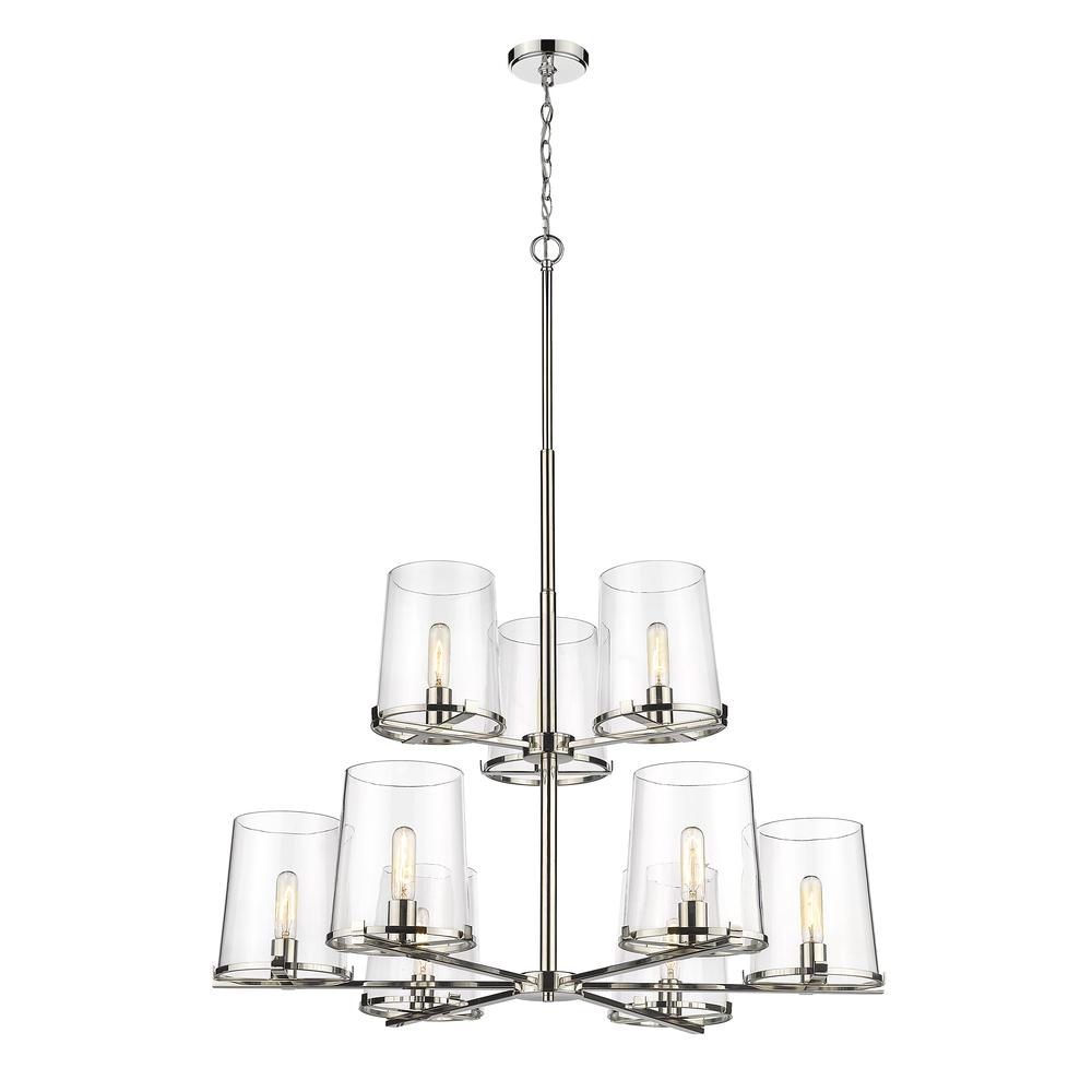 9 Light Chandelier. Picture 1