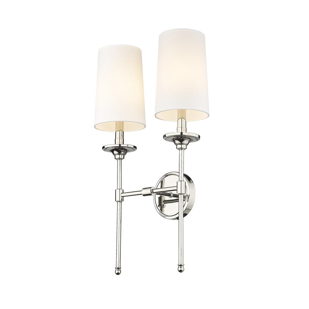 2 Light Wall Sconce. Picture 1