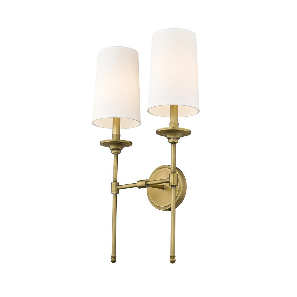2 Light Wall Sconce. Picture 1
