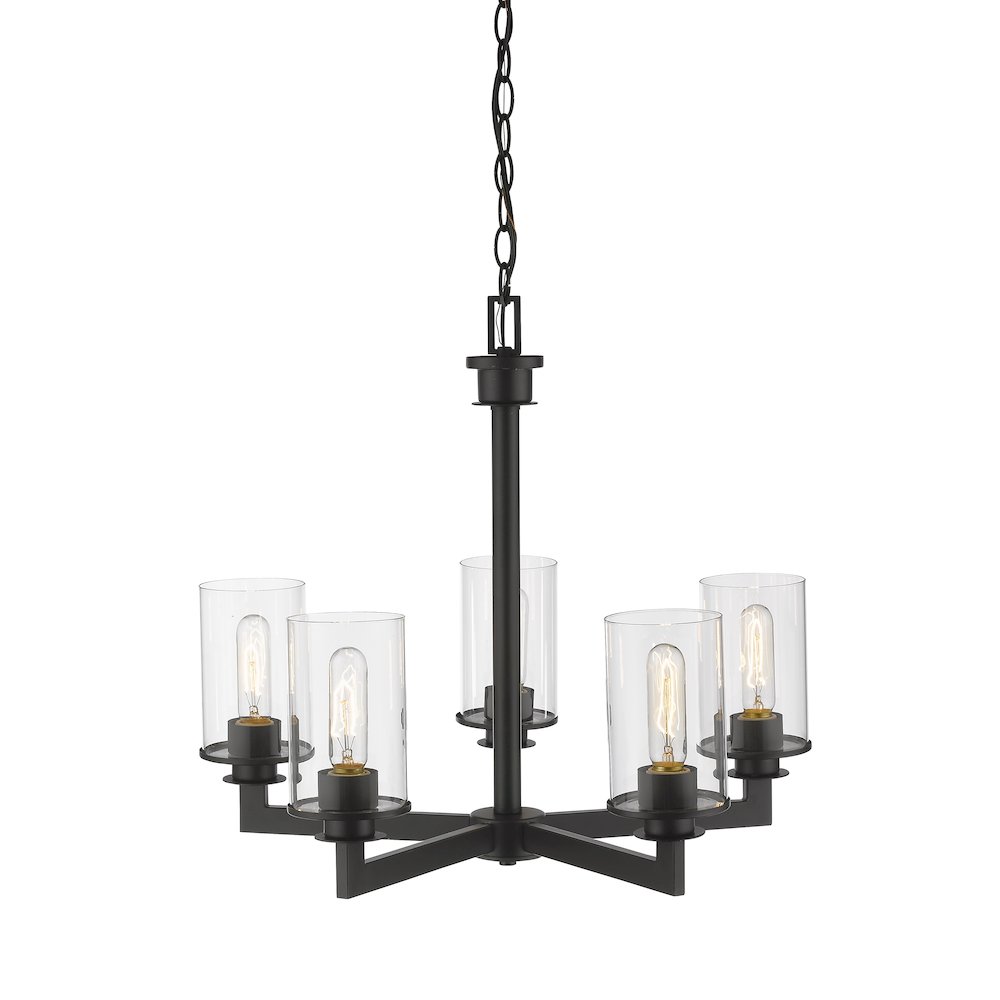 Z-Lite 5 Light Chandelier. Picture 4