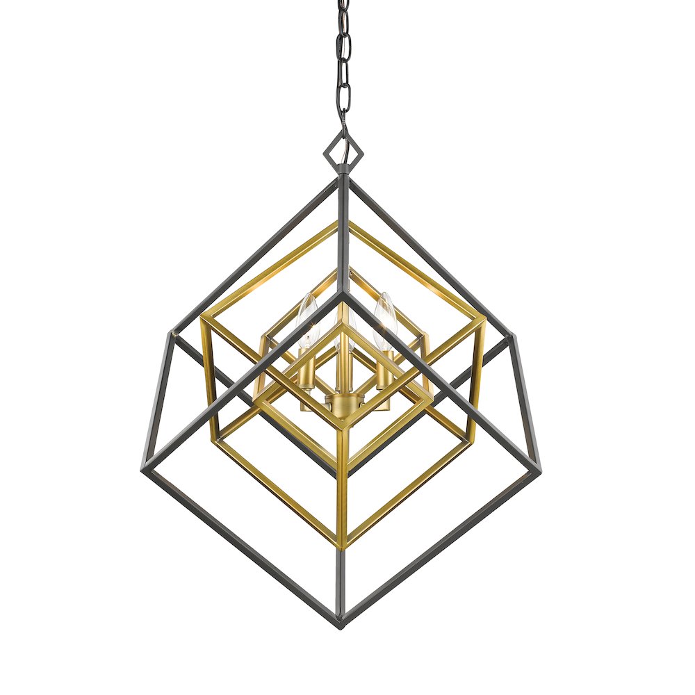 Z-Lite 3 Light Chandelier. Picture 1