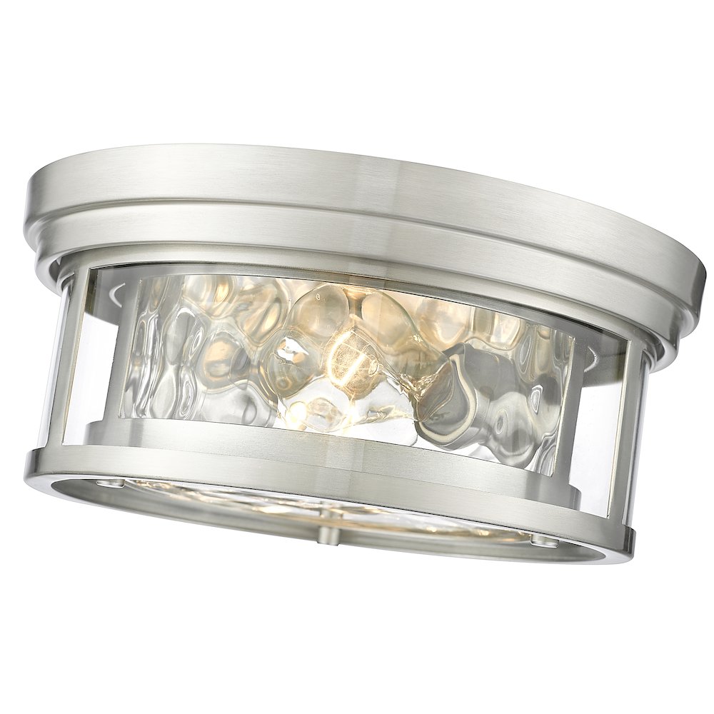 Z-Lite 2 Light Flush Mount. Picture 4