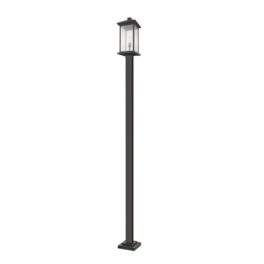 Z-Lite 1 Light Outdoor Post Mounted Fixture. Picture 1