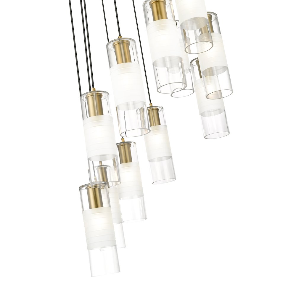 Z-Lite 11 Light Chandelier. Picture 4