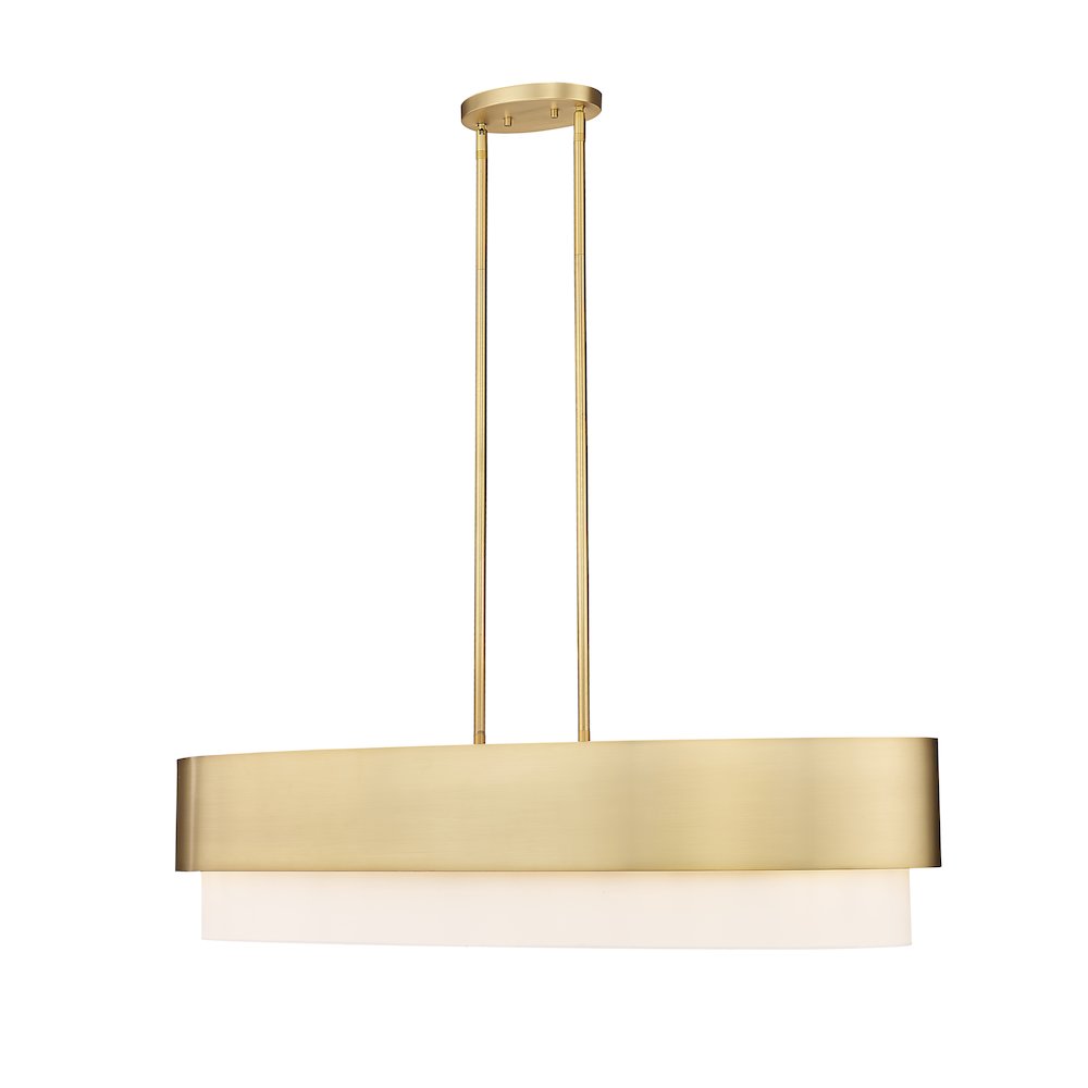 Z-Lite 5 Light Linear Chandelier. Picture 3