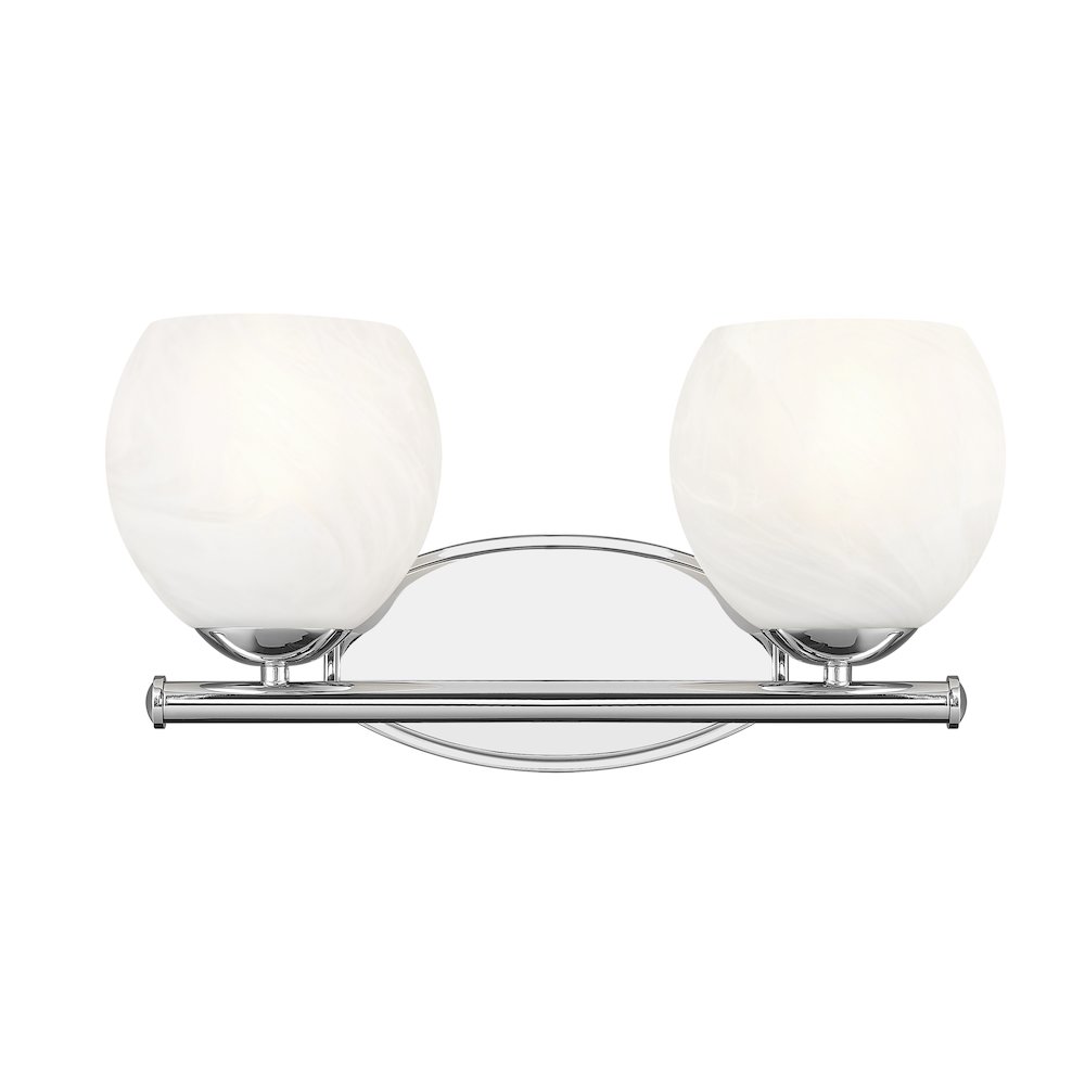Z-Lite 2 Light Vanity, Chrome. Picture 2