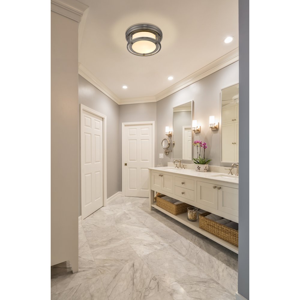 Z-Lite 2 Light Flush Mount. Picture 7