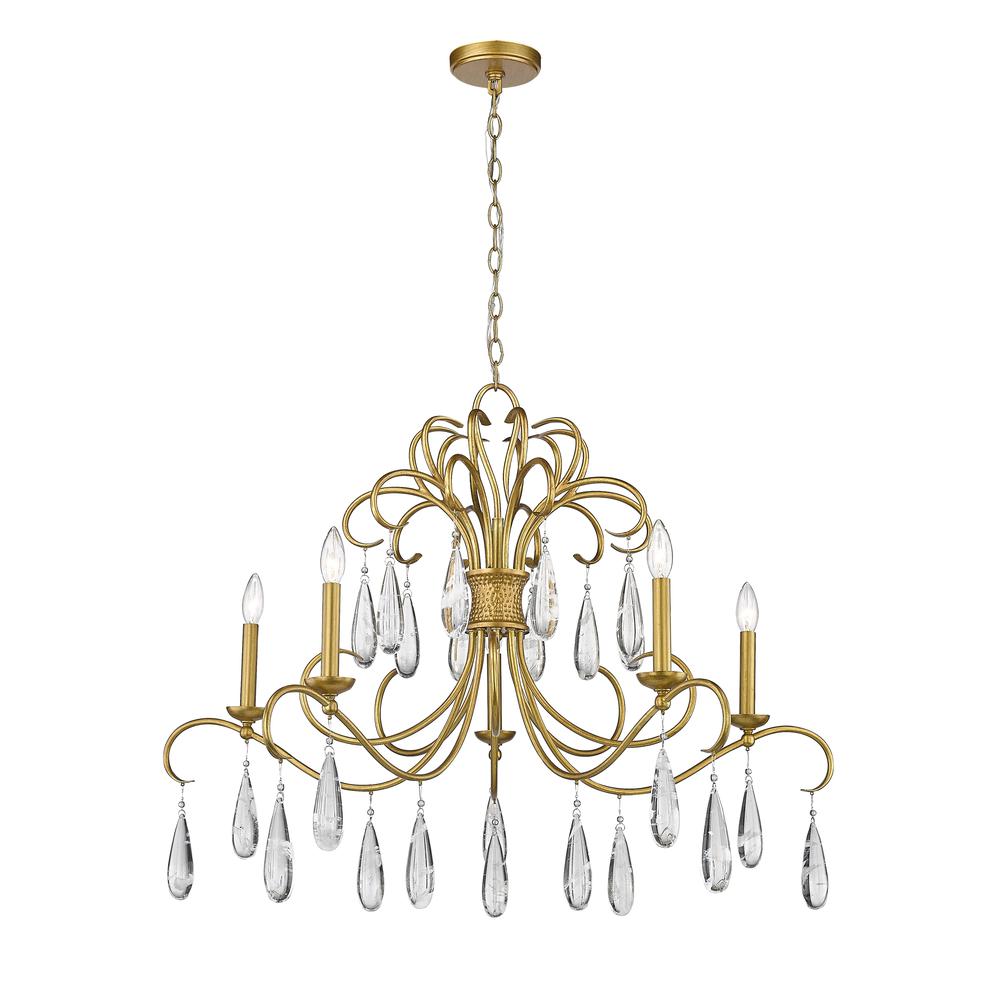 5 Light Chandelier. Picture 1