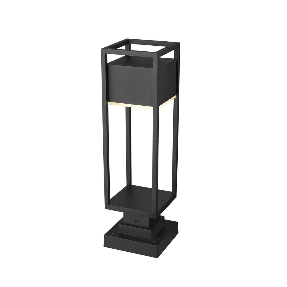 1 Light Outdoor Pier Mounted Fixture. Picture 3