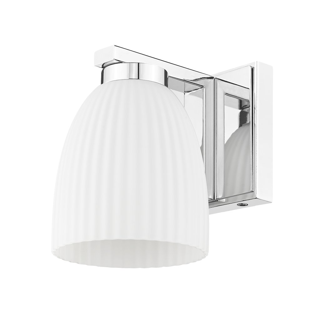 Z-Lite Naya 1 Light Wall Sconce in Chrome color, Steel frame. Picture 5