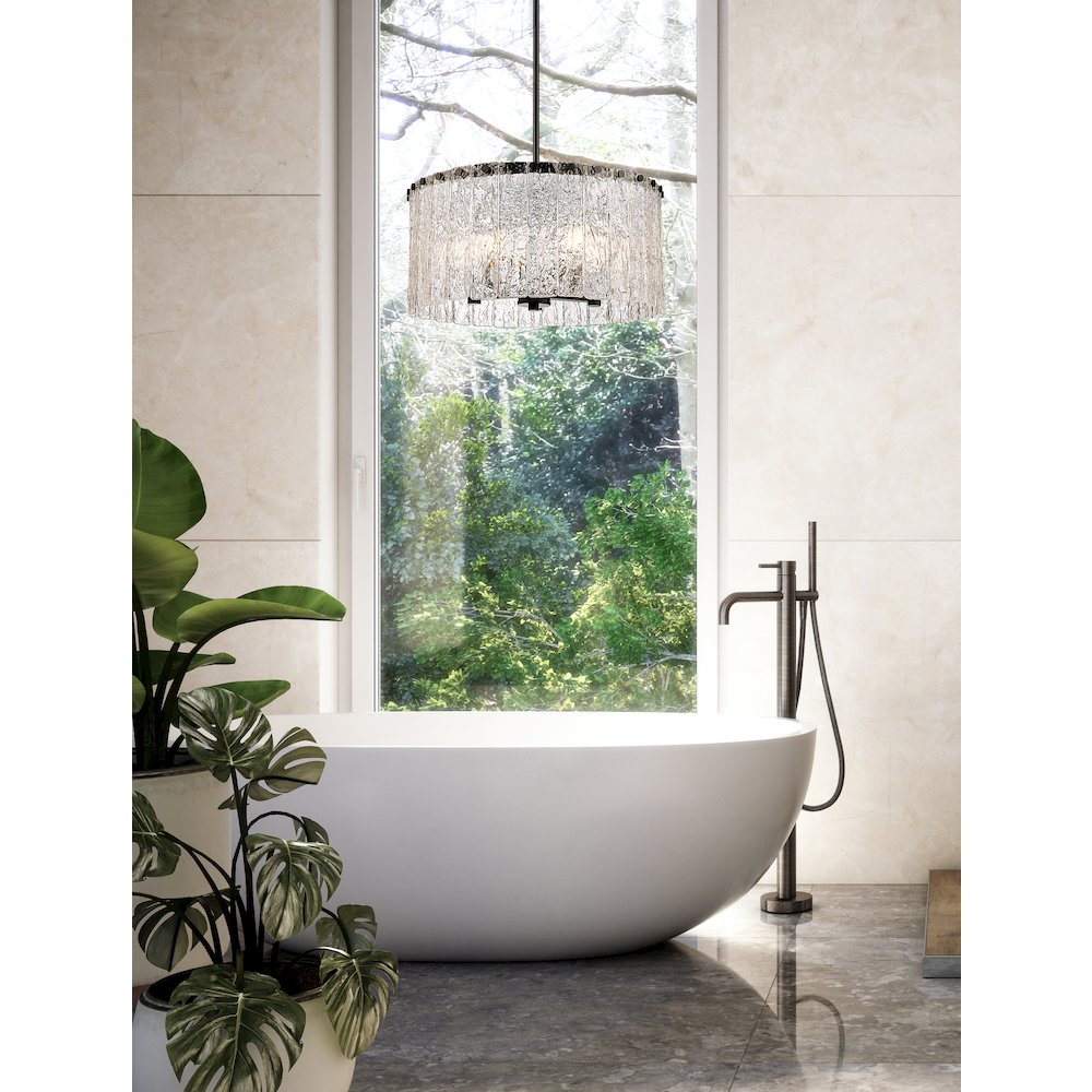 Z-Lite 5 Light Pendant. Picture 7