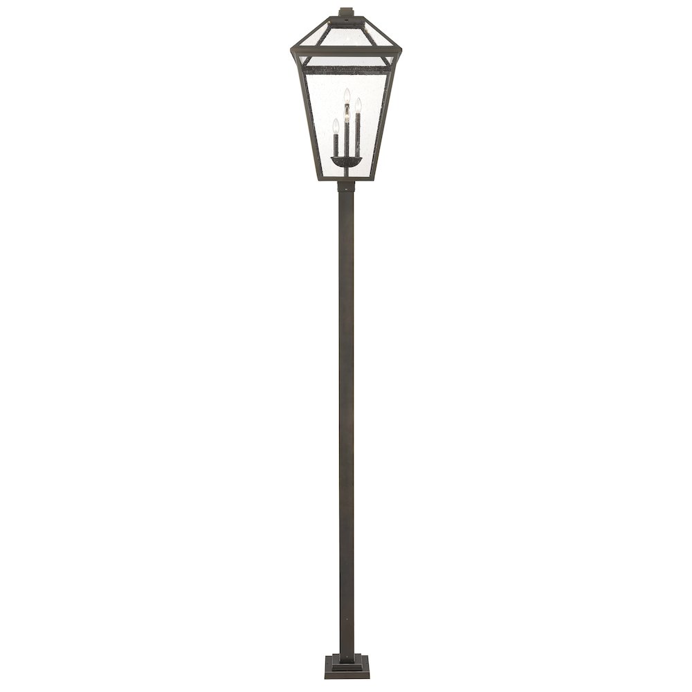 Z-Lite 4 Light Outdoor Post Mounted Fixture. Picture 2