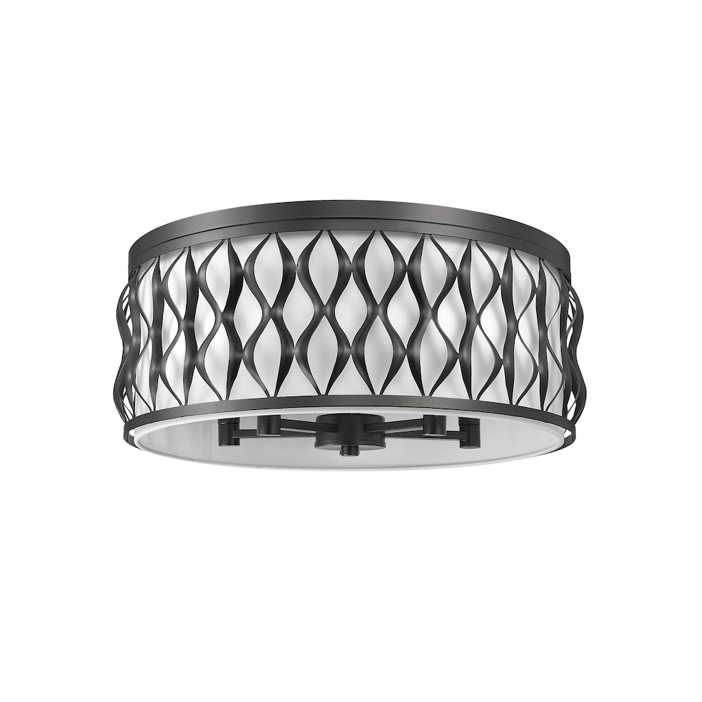 Z-Lite 5 Light Flush mount. Picture 5