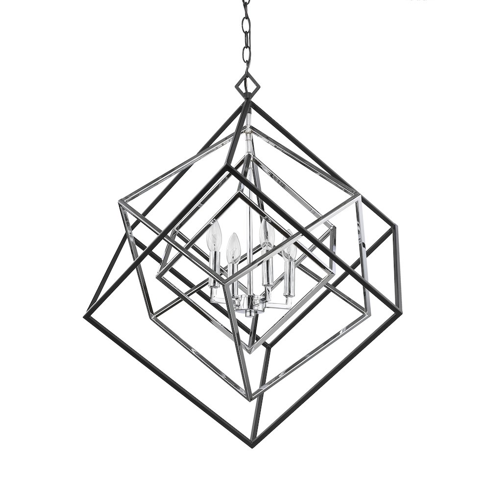 Z-Lite 4 Light Chandelier. Picture 5
