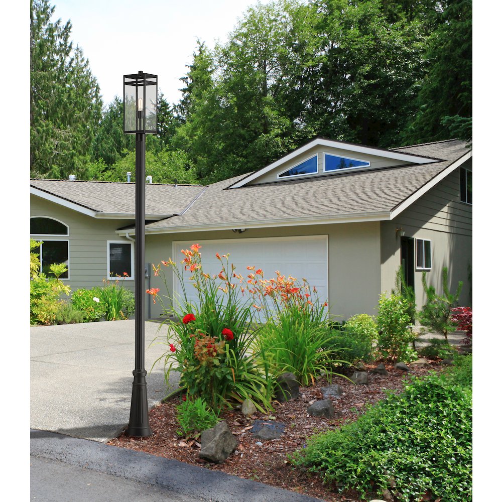 Z-Lite 1 Light Outdoor Post Mounted Fixture. Picture 7
