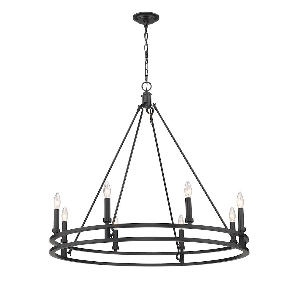 Z-Lite 8 Light Chandelier. Picture 1