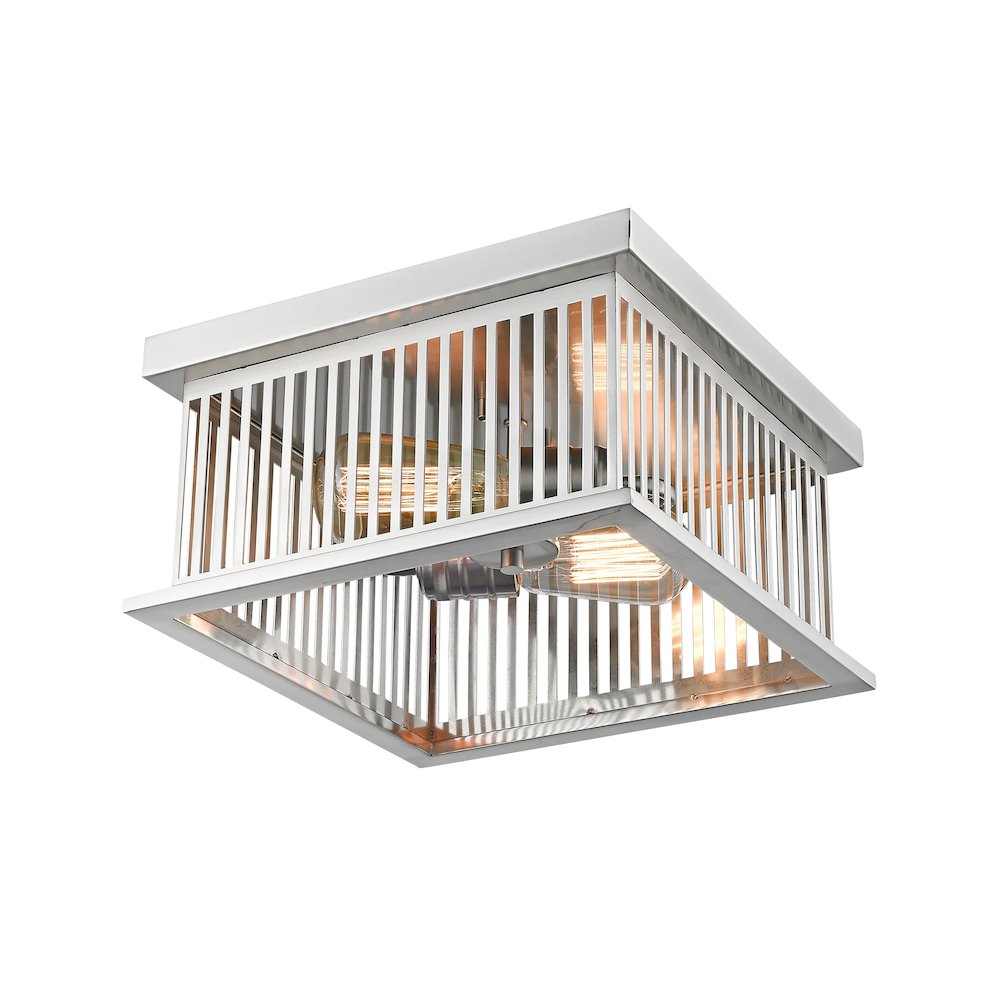 Z-Lite 2 Light Flush Mount. Picture 4