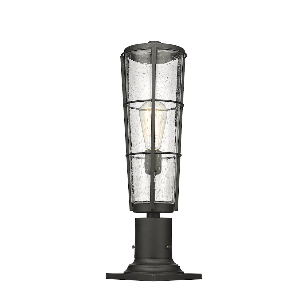Z-Lite 1 Light Outdoor Pier Mounted Fixture. Picture 3