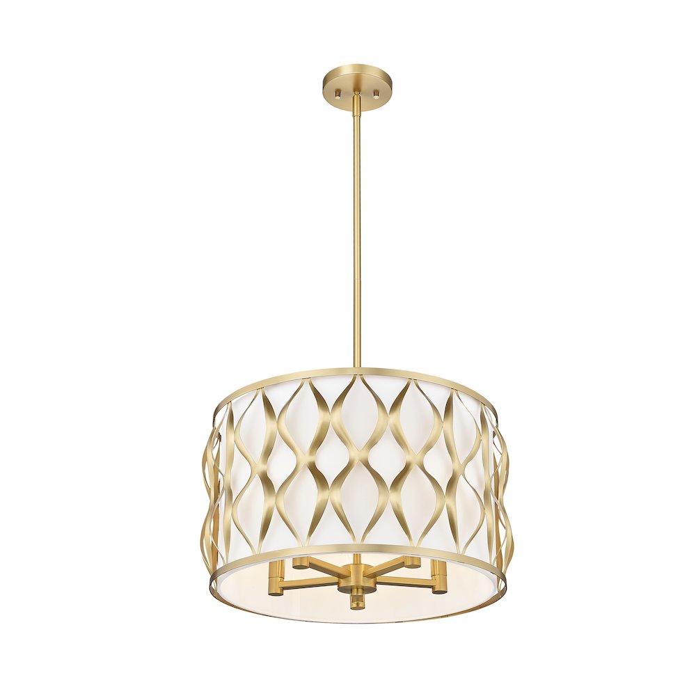 Z-Lite 5 Light Pendant. Picture 2